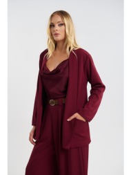 σακάκι ίσιας γραμμής με τσέπες