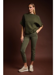 παντελόνι ψηλόμεσο chino με ελαστικότητα