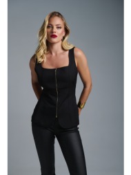 γιλέκο /τοπ με φερμουάρ ...