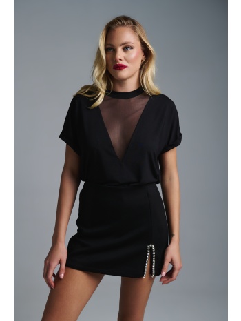 φούστα-σορτς με διακοσμητικά στρας kellys σε προσφορά