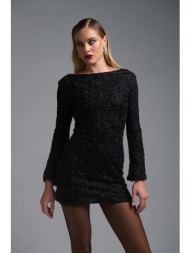 φόρεμα μίνι με ανοιχτή ...