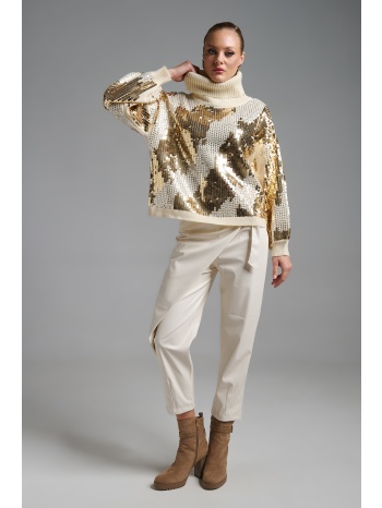 παντελόνι δερματίνη wrap cut kellys σε προσφορά