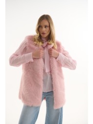 γιλέκο γούνινο με φόδρα & κόπιτσες