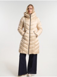 μπουφάν μακρύ puffer με ...