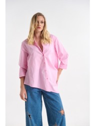 πουκάμισο με ασύμμετρο τελείωμα