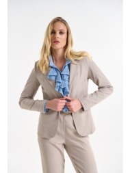 σακάκι κλασικό tailored με κουμπί