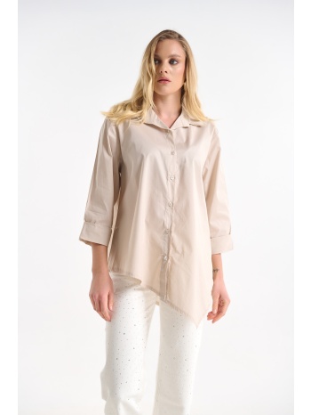 πουκάμισο με ασύμμετρο τελείωμα σε προσφορά