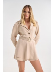 ολόσωμο σορτς με ζώνη  ...