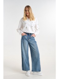 τζιν wide leg με ...