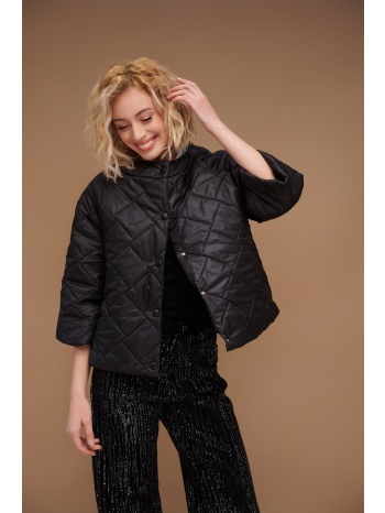 μπουφάν καπιτονέ 3/4 μανίκι με κρυφές τσέπες σε προσφορά