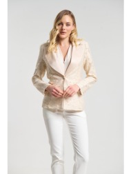 σακάκι με βάτες & σατέν πέτο