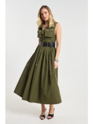 φόρεμα maxi με ζώνη  ...