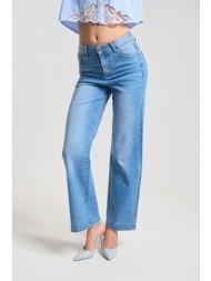 τζιν παντελόνι με στρας στις τσέπες