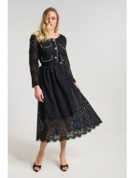 φόρεμα δαντέλα με πέρλες ...