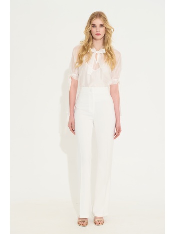 παντελόνα ψηλόμεση wide leg dejavu