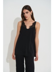 τοπ satin lingerie με ...