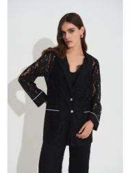 σακάκι δαντέλα με κουμπιά dejavu