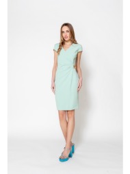 φόρεμα αμάνικο με v ...