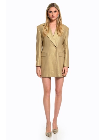 σακάκι wecoss metallic λινό