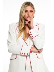 σακάκι wecoss με contrast λεπτομέρειες