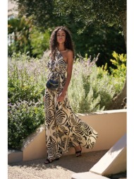 φόρεμα ble maxi one shoulder