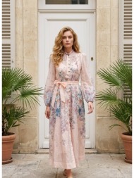 φόρεμα maxi floral με ...