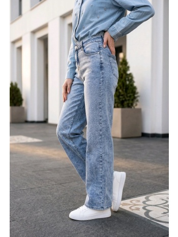 τζιν παντελόνι με στρας σε προσφορά