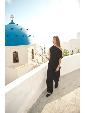παντελόνι kellys wide leg με strass σε προσφορά