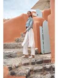 παντελόνι kellys wide leg basic