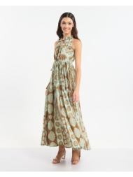 φόρεμα ble maxi με boho print