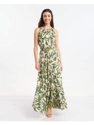 φόρεμα ble maxi με floral print