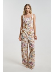 σετ floral με crop top  ...