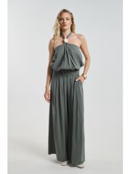 σετ τοπ με παντελόνα & ζώνη σε wide leg γραμμή