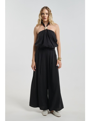 σετ τοπ με παντελόνα & ζώνη σε wide leg γραμμή σε προσφορά