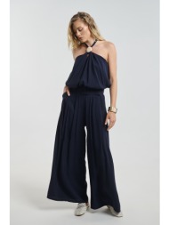 σετ τοπ με παντελόνα & ζώνη σε wide leg γραμμή