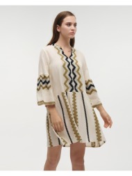 φόρεμα ble mini με ethnic κέντημα