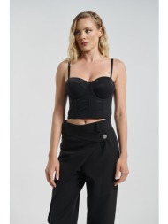 μπούστο corset με cups