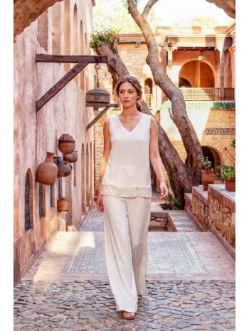 παντελόνα dejavu wide leg σε προσφορά
