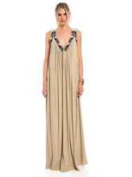 φόρεμα wecoss maxi με ...