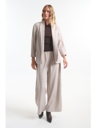 γυναικείο σετ ζακέτα & wide leg παντελόνι