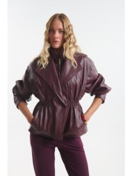 jacket δερματίνη με ...
