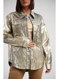 πουκάμισο τζιν metallic foil για club