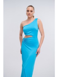φόρεμα maxi με κρίκο στο πλάι online