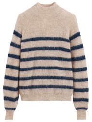 ριγέ πλεκτό με αλπακά ...