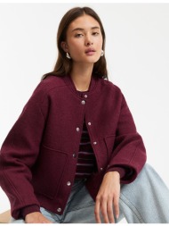 κοντό μπουφάν με σούστες