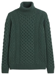 πλεκτό με λαιμό ζιβάγκο ...