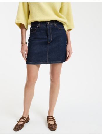 κοντή φούστα από ντένιμ