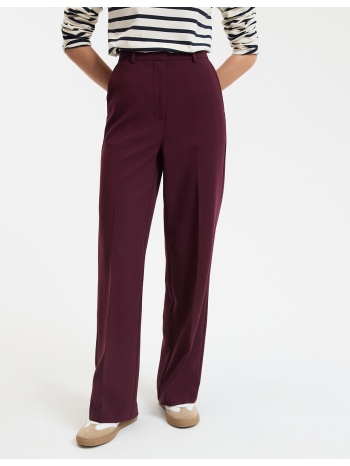 φαρδύ παντελόνι από πολυέστερ και βισκόζη