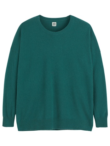 λεπτό πλεκτό από κασμίρι με στρογγυλή λαιμόκοψη