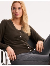 ζακέτα με v λαιμό από ...